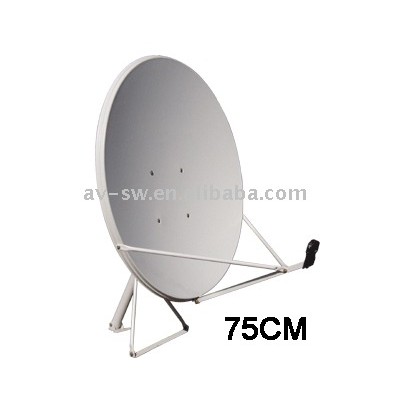 60CM 75CM 90CM ku-band 180CM C-band satellite antenna dish LNB